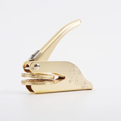 주문 로고 금에 의하여 돋을새김되는 물개 왁스 물개 우표 스테인리스 손 펜치